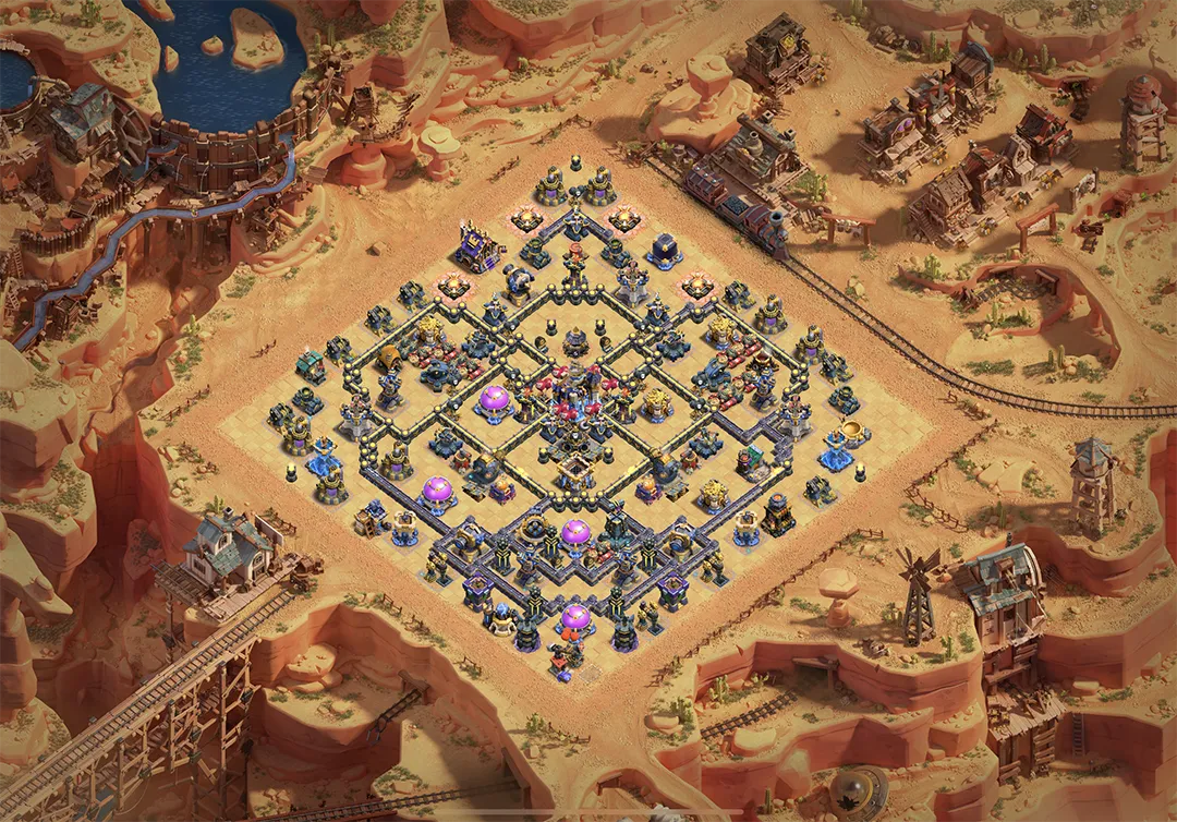 One of the Best Defensive Bases for TH 18